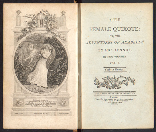 The female Quixote  or the adventures of Arabella